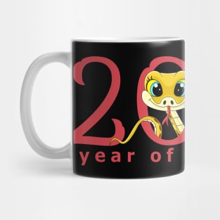 Cartoon 2025 Chinese New Year of Snake Mug